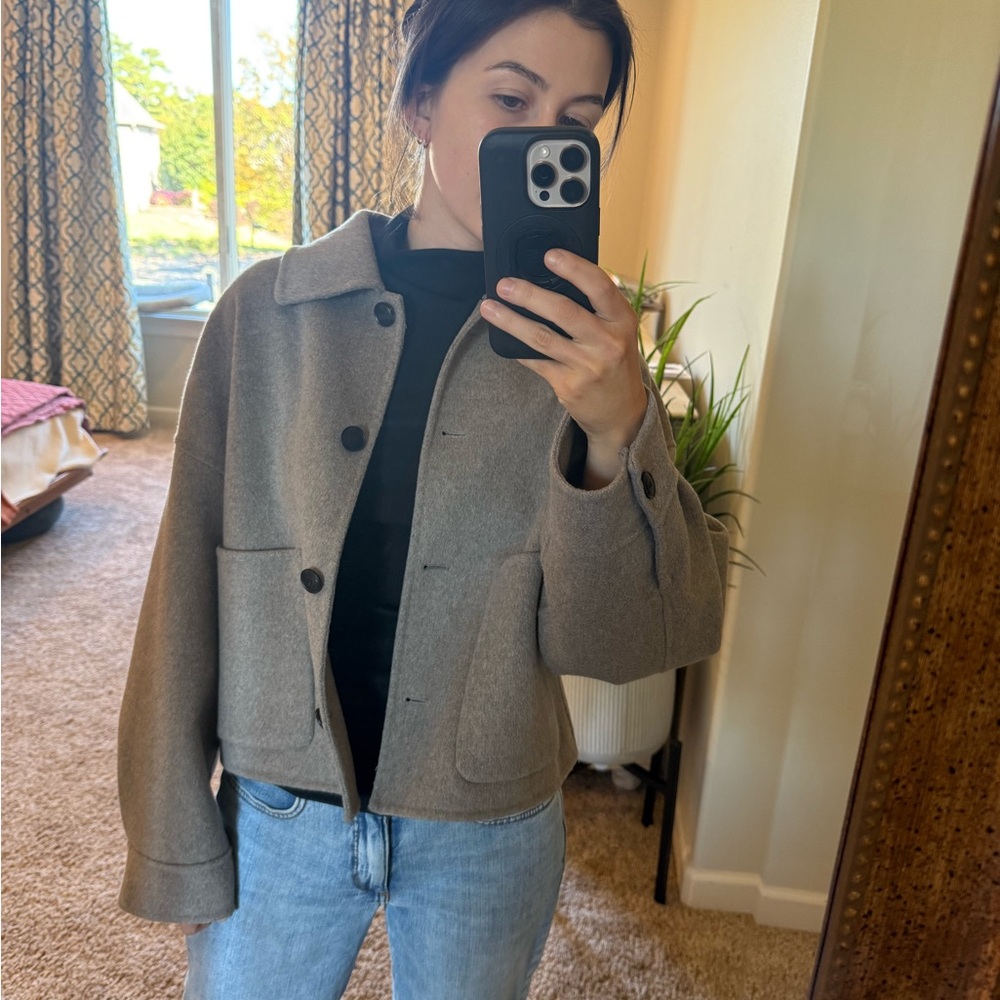 Women's Tan Fall Jacket ZARA - Picture 4 of 8